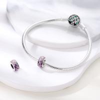 Encantos De Estrella Luminosa Platinados Para Pulsera Original Joyería DIY Simbolo Eterno Colgante De Amor Cadena De Seguridad Compatible Con Pulseras Originales - details 39