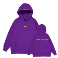 Sudadera De Fleece Para Niños Y Niñas Con Capucha Estampada Never Walk Alone Estilo Harajuku Para Otoño E Invierno - details 1