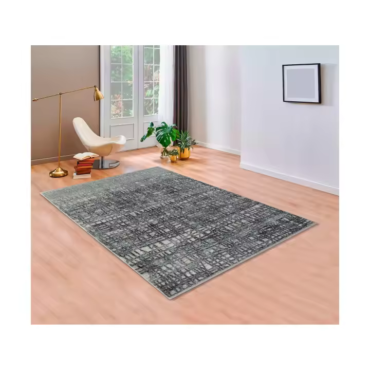 Alfombra de Polipropileno Frise Suave y Resistente para Pie de Cama - Diseño Moderno - 1