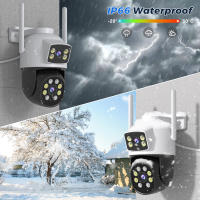 Cámara IP BESDER 8MP Wifi 4K Doble Lente Exterior Vigilancia CCTV Seguridad Visión Nocturna 5G Hz Wifi Automática De Seguimiento - details 12