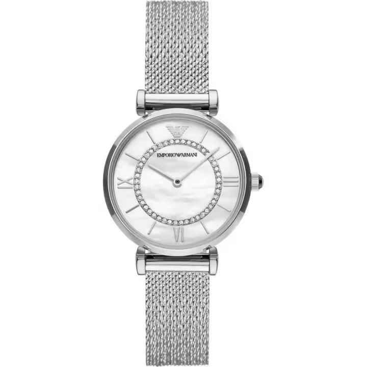 Emporio Armani Reloj Mujer AR11319, con calendario, Incluye Caja Original, Diámetro: 32MM - 1