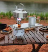 Mini Quemador De Picnic Horno De Camping Al Aire Libre Estufa De Acero Inoxidable Plegable Portátil Versátil Para BBQ - details 1