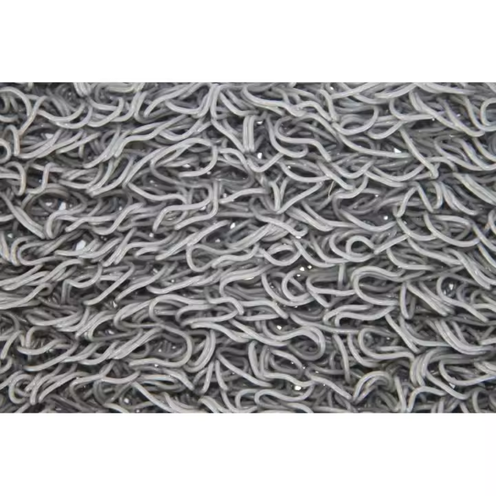 ALFOMBRA GRIS RIZO 1,22X12(15MM)-14,64M2 Suave y Resistente para Suministros Industriales - 1