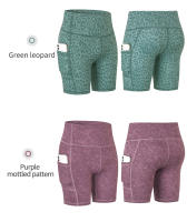 Pantalones cortos de Yoga para mujer, pantalones de camuflaje, cintura alta, ajustados, para gimnasio, Fitness, correr, mallas deportivas, medias de secado rápido S M L XL 2XL - details 26