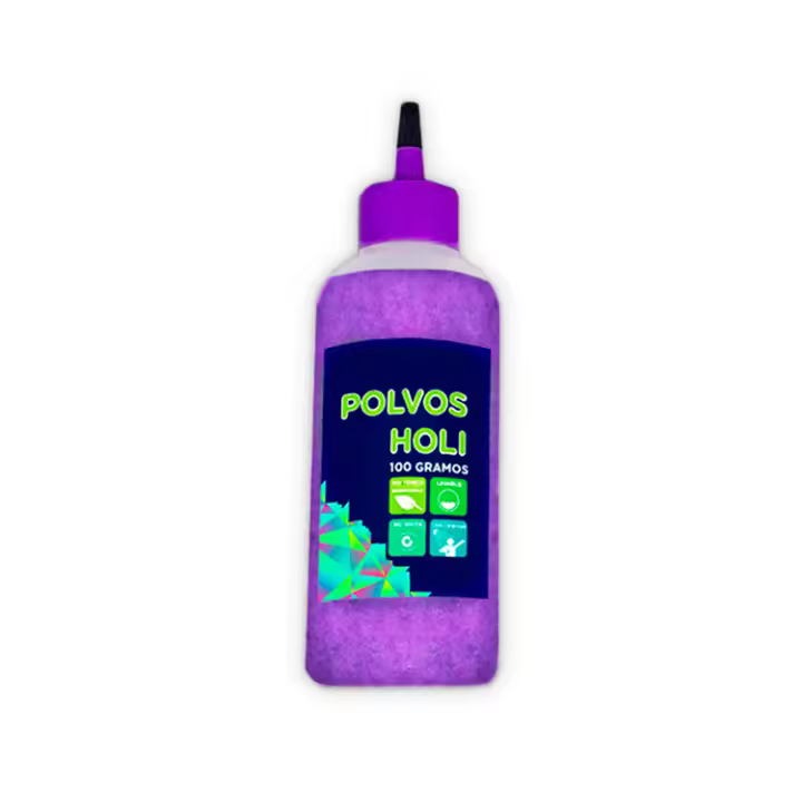Polvos Holi Fiestas | Bote de Polvos holi variados | Botella de polvos Holi para fiestas | Bote de polvos Holi para fiestas - 1