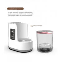 2025 with Secado rápido 30 Min - Máquina 3 en 1 Para Limpieza Ultrasónica, Desinfección UV y Cuido de Pinceles (Certificado CE, 5 Boquillas) - Ideal Hogar/Profesionales (Oro Rosa/Blanco) - details 2