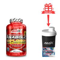 Anabolic Explosion 200 Cápsulas | Potente Estimulante para el Crecimiento Muscular  | AMIX™ - details 0