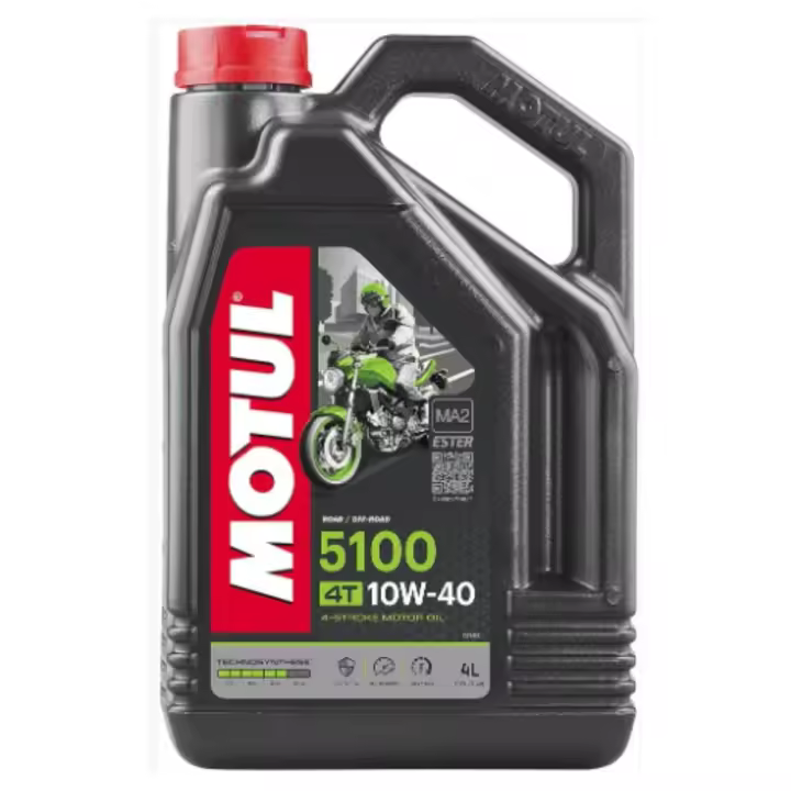 Aceite Motul 5100 10W40 4T 4L para Motos - 1