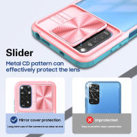 Funda Transparente Antigolpes Para Redmi Note 12 11 10 9 11E 11S 10T 4G 5G pro Max Con Protección De Cámara Slide Metal Compatible Con XIAOMI - details 3