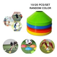 10/20 PCS Conos De Entrenamiento De Fútbol Duraderos Discos Marcadores Resistentes Al Estrés Para Práctica Deportiva Al Aire Libre Equipamiento De Deportes - details 6