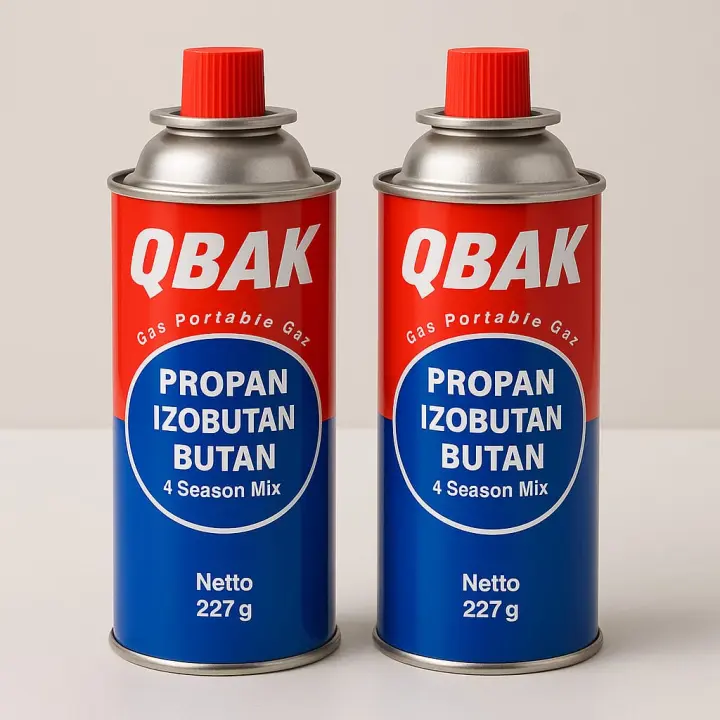 Cocina portátil DUAL, funciona con cartucho de gas o botella de gas externa , para Casa , Camping y Viajes . - 1