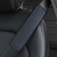 Almohadilla De Cinturón De Seguridad De Cuero PU Para Coche Cubierta De Hombro Transpirable Protección Accesorios De Automóvil Interior - details 11