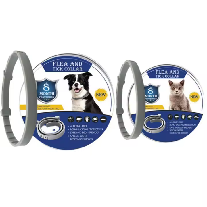 Collar antipulgas para gatos , elimina garrapatas y piojos | Protección duradera | Collar antiparasitario ajustable - 1