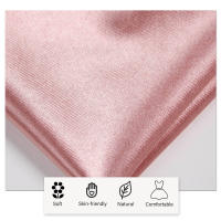 Vestido De Noche Elegante Romagic Con Cuello En V Y Aros En Satén De Manga Larga Estilo Sirena Rosa Para Bodas Y Bailes De Premio Largo Y Lujo - details 10