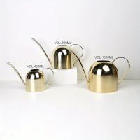 Maceta De Riego De Acero Inoxidable Con Boquilla Larga Accesorios De Jardín Para Plantas Sandía De Cobre Pulido Metal - details 14