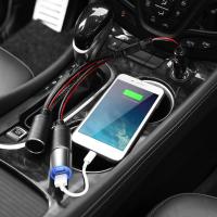 Adaptador De Encendedor De Coche Randpow 1 a 4 Con Tubo De Seguridad De Vidrio Y Fusible De 15A Enchufe De Carga De 2 Maneras Splitter De Plástico Y Metal De Alta Calidad - details 4