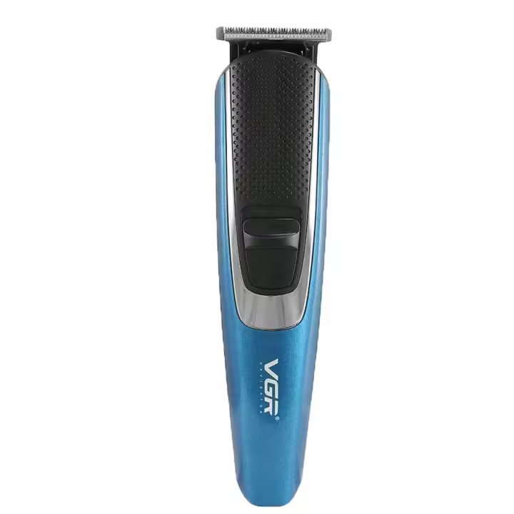 Euroxanty Maquina Afeitadora y Barbera Inalámbrica 5 en 1 VGR V-172 - Recargable USB - Barbero Afeitadora Recargable - Cortadora de Pelo Eléctrica - Máquina de Afeitar Portátil - Ligera - Azul - 1