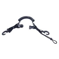 Cordón Duradero Para Buceo Con Hebilla De Nylon Y Carabinero Para Cámara Subacuática Seguridad Anti Perdida Para Escalada - details 1