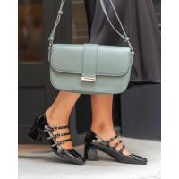 KTEY 282 B3373 BLACK Zapatos casual mujer 34790 24I ZAPATO TRES HEBILLAS CHAROL BLACK - details 0
