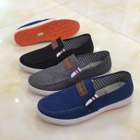 Zapatos Casuales Para Hombre Mocasines De Lona Cómodos Y Antideslizantes Para Caminar Tenis Sueltos Transpirables Con Suela De Goma Adecuados Para Verano - details 2