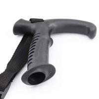 Adaptador De Manillar De Monopod Para Bastón De Caminar 18/20/22mm Cabeza De Monopod Converter De Agarre De Palo De Trekking Negro Material Plástico - details 11