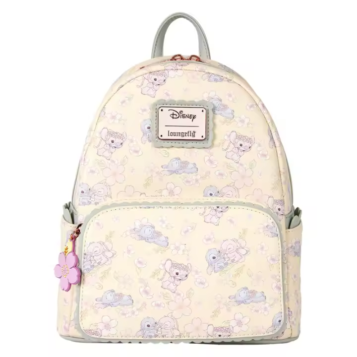 Mochila Cherry Blossom Stitch Disney Loungefly 26cm - 1