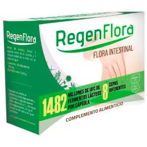 Saludalkalina Regenflora 30Cap - Regeneración Intestinal - 1