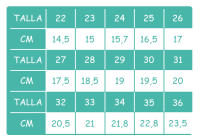 Medidas - Bubble kids 628
