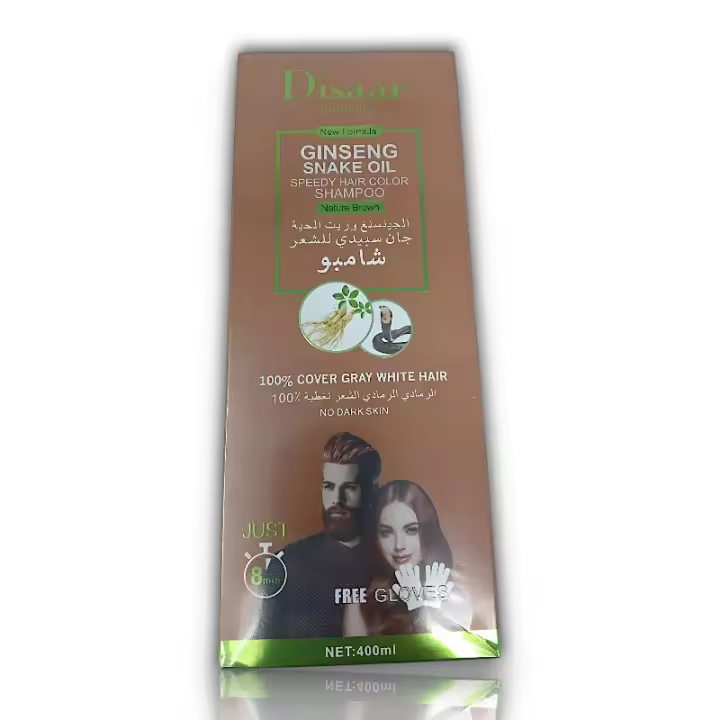 Disaar Hair Care - SHAMPOO 400ml - GINSENG SNAKE OIL - Shampoo Unisex-KARAWAN - 1