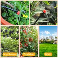 Sistema De Riego Por Drip Micro 100Pc Emisor Ajustable Distribuidor De Agua Para Jardín Conector De Agua De Plástico PP - details 8
