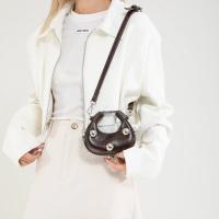 Bolso Mini Retro Versátil Para Mujer Con Gran Hebilla Lujo Diseñador Bolso Cruzado De Hombro Para Mujer Streetwear Material PU - details 13
