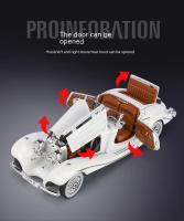 Mercedes-Benz 500K Clásico De 1:24 En Metal Con Sonido Y Luz Juguete De Coche Para Niños Regalo De Cumpleaños Coleccionable - details 5