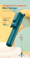 Selfie Stick Trípode con Control Remoto Inalámbrico-4 en 1 Extensible Portátil para Celular Móvil Compatible con iPhone 15/14/13/12/11 Pro/XS Max/XS/X/8/7 (Negro) - details 1
