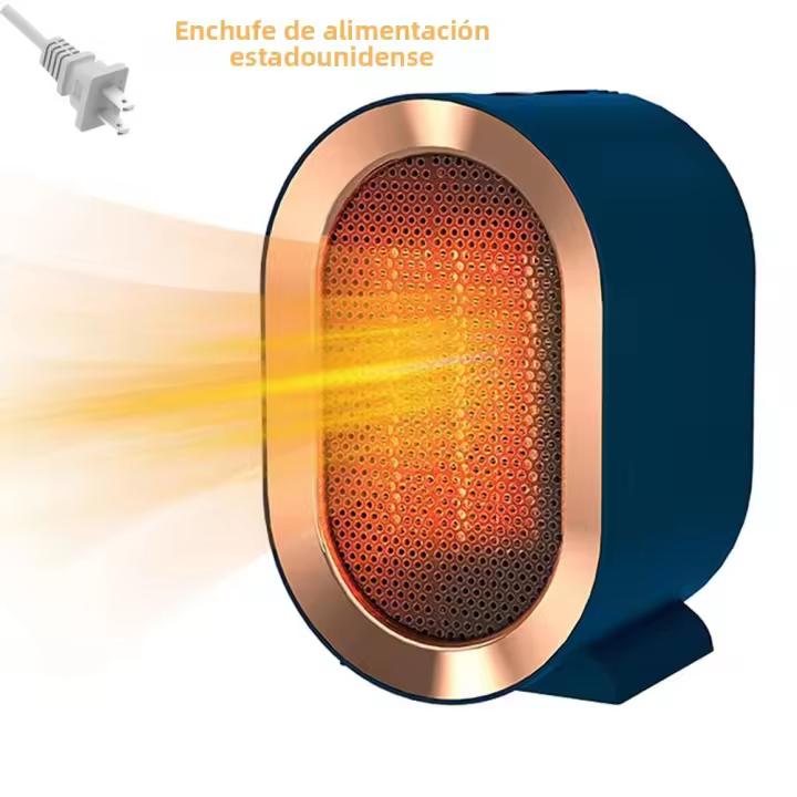 Ventilador Eléctrico Portátil Para Calentamiento Rápido 1200W PTC Para Uso Doméstico Baño Sala De Estar Oficina Calefacción Air Blower Mini - 1