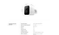 Xiaomi Outdoor Camera BW500 Blanco, La batería con duración de 6 meses, Visión nocturna a todo color en 2,5K, Impactante potencia de procesamiento de 1,2 T - details 17