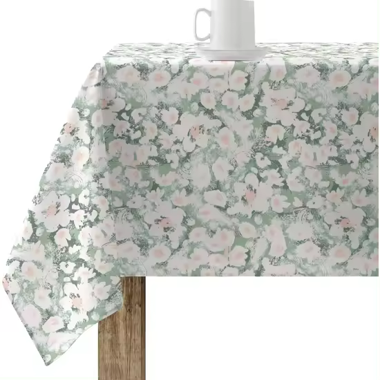 BL BELUM - Mantel cm Antimanchas 100% algodón resinado modelo 0120-250- Mantel NO Hule- Mantel Tacto algodón- Mantel Impermeable- Mantel Antimanchas Repelente líquidos - Mantel Elegante Made By BL BELUM - Mantel No traspasan Líquidos Made Spain - 1