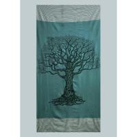 Ethnikulture Fouta Estampada para Playa - 90 x 170 cm - Rayas - 7 Colores a Elegir - Antiarena - Absorbente - Compacta - Toalla de Playa - Verano - Estampado Veraniego - Suave - 40% Algodón, 60% Poliéster - details 2