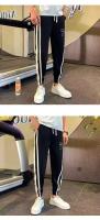Nuevos Pantalones Deportivos Casuales Para Hombre 2024 Pantalones De Sudor Para Gimnasio Correr Entrenamiento Senderismo De Cierre Elástico Talla Media Polyester Skinny Fit - details 8