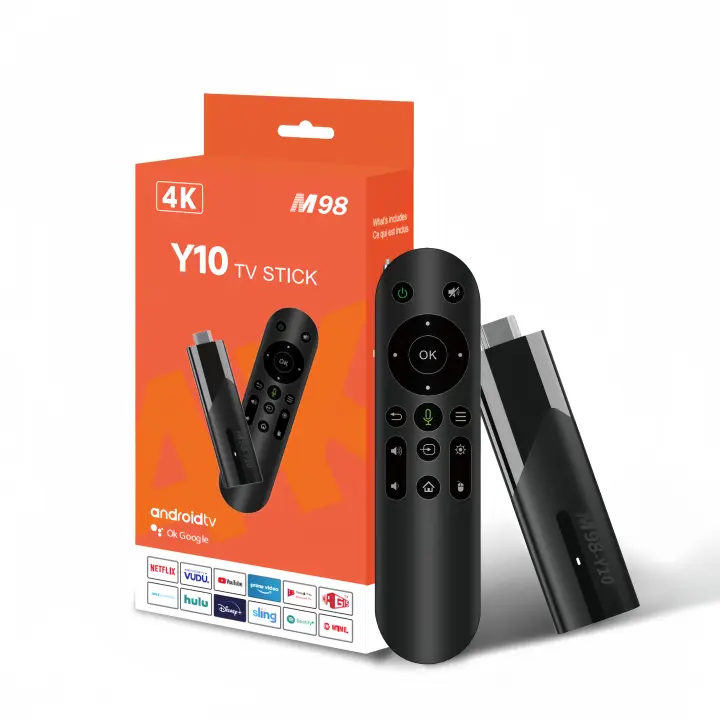 TV Stick M98-Y10, 2 + 16GB, 4K, HD, transmisión, Voz Alexa, controles de TV - 1