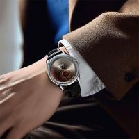 Reloj De Pulsera Para Hombre Marca Top Lujo Negocios Impermeable Reloj De Cuarzo Con Correa De Cuero Estilo Casual Y Moda Reloj De Manos Handsome 2025 Nuevo - details 4