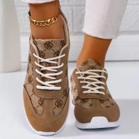 Zapatillas De Mujer 2024 Primavera/Otoño Moda Versátil Para Exterior Zapatos De Caminar Cómodos Con Cordones Casual Para Adultos - details 4