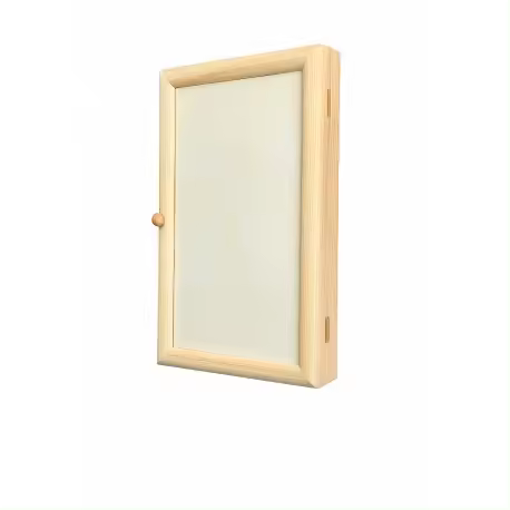 Greca Tapa Contador Madera Pino Crudo 30*6*48 Cms - 1