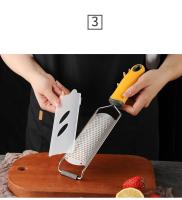 Planificador De Queso De Acero Inoxidable Multifuncional Para Queso Y Limón Herramienta De Cocina Ancha Tabla Para Queso - details 3