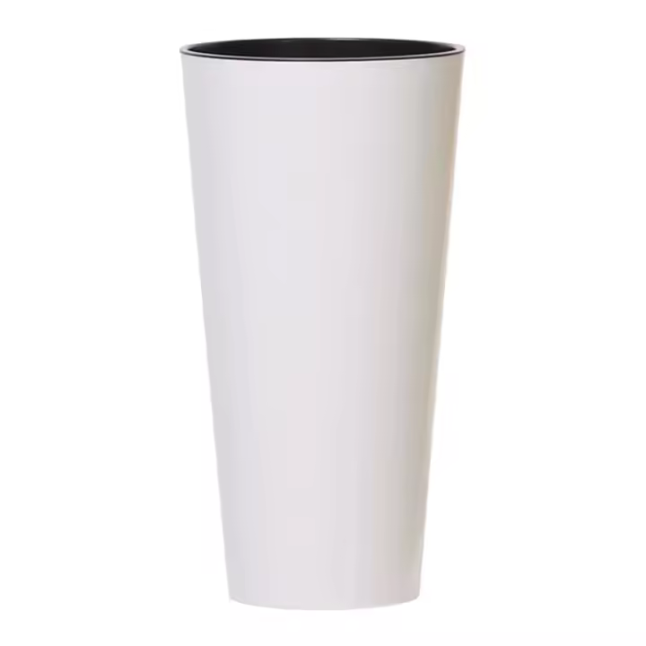 Prosperplast Maceta TUBUS SLIM 15.5L Mocca para Jardín - 1