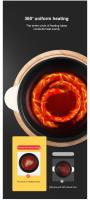 Multi Cocina Eléctrica Multifuncional Arrocera Frying Pan Antiadherenteware Para Cocina 1.7L/2.7L/3.2L Con Programas De Cocción Varios - details 15