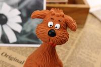 Juguete De Sonido Para Perros Nuevo Diversión De Dientes De Peluche Cartoon Forma Teddy Limpieza Y Entrenamiento De Goma Suministros Para Mascotas - details 6