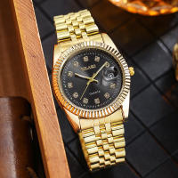 Reloj De Cuarzo Para Hombre De Marca Top Calidad Acero Completo Reloj De Pulsera De Lujo Moda Y Casual Sin Resistencia Al Agua - details 2