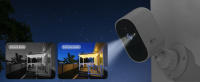 Cámara De Seguridad Xvim Exterior Inalámbrica 1080P HD CCTV Vigilancia Con Detección De Humanos Panel Solar Y Batería WiFi Para Interior Y Exterior - details 3
