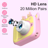 Cámara instantánea infantil, cámaras de fotos digitales compactas, juguetes para niños y niñas, regalos para cumpleaños y detalles de comunión，azul y rosa - details 4