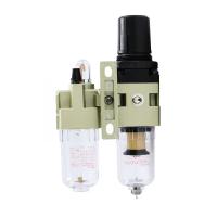 Filtro De Aceite Compresor Aire Pneumático Regulador Tanque Separador De Agua Manómetro Draining Manual AC2010-02 Tipo SMC - details 2